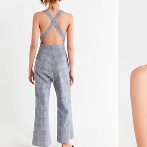New cross back strap jumpsuit